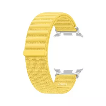 Samsung Fabric Band (S/M) für Galaxy Watch9 (Watch8) – Gelbes Nylonband