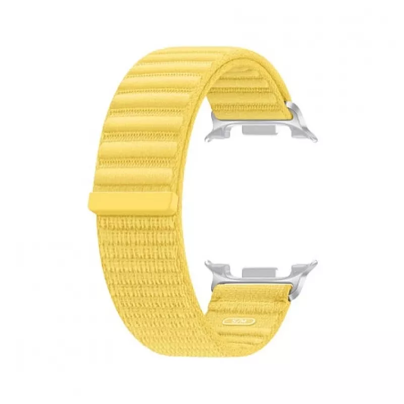 Samsung Fabric Band (S/M) für Galaxy Watch9 (Watch8) – Gelbes Nylonband
