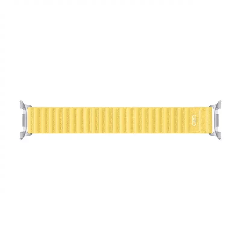 Samsung Fabric Band (S/M) für Galaxy Watch9 (Watch8) – Gelbes Nylonband