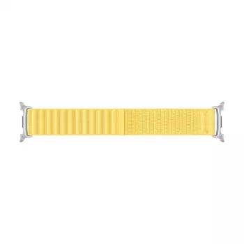 Samsung Fabric Band (S/M) für Galaxy Watch9 (Watch8) – Gelbes Nylonband