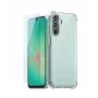 Samsung Galaxy A54 5G Hülle + Gehärtetes Glas Displayschutzfolie Bundle - Transparent