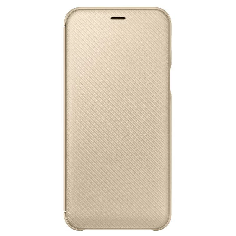 Samsung Galaxy A6+ (2018) Wallet Cover EF-WA605CFE Gold