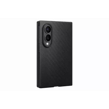 Samsung Galaxy Fold8 Carbon Magnet Standing Cover mit S Pen-Fach & Ständer – Schwarz (EF-KF971SBEGWW)