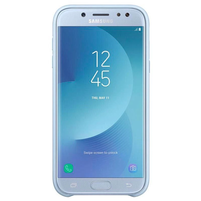 Samsung Galaxy J3 2017 Dual Layer Cover Blau