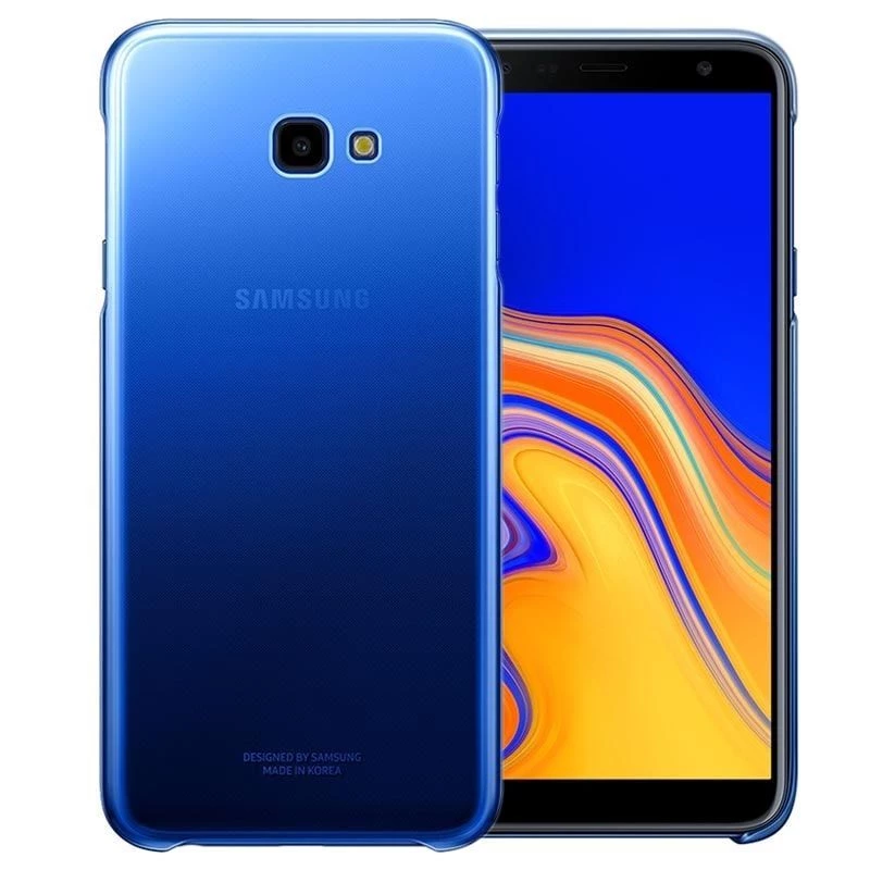 Samsung Galaxy J4 Plus Gradation Cover EF-AJ415CLEGWW Blau