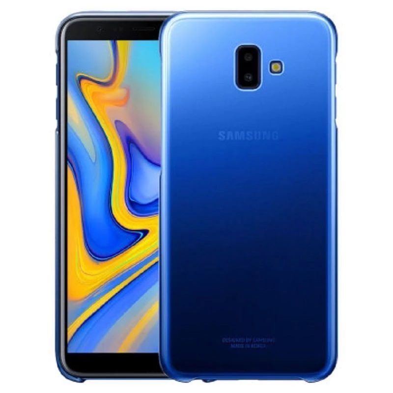 Samsung Galaxy J6 Plus Gradation Cover EF-AJ610CLEGWW Blau