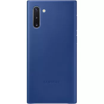 Samsung Galaxy Note 10 Lederhülle Blau