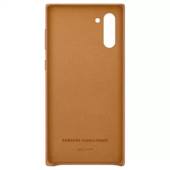 Samsung Galaxy Note 10 Lederhülle Camel