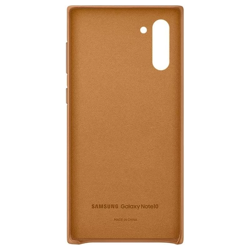 Samsung Galaxy Note 10 Lederhülle Camel