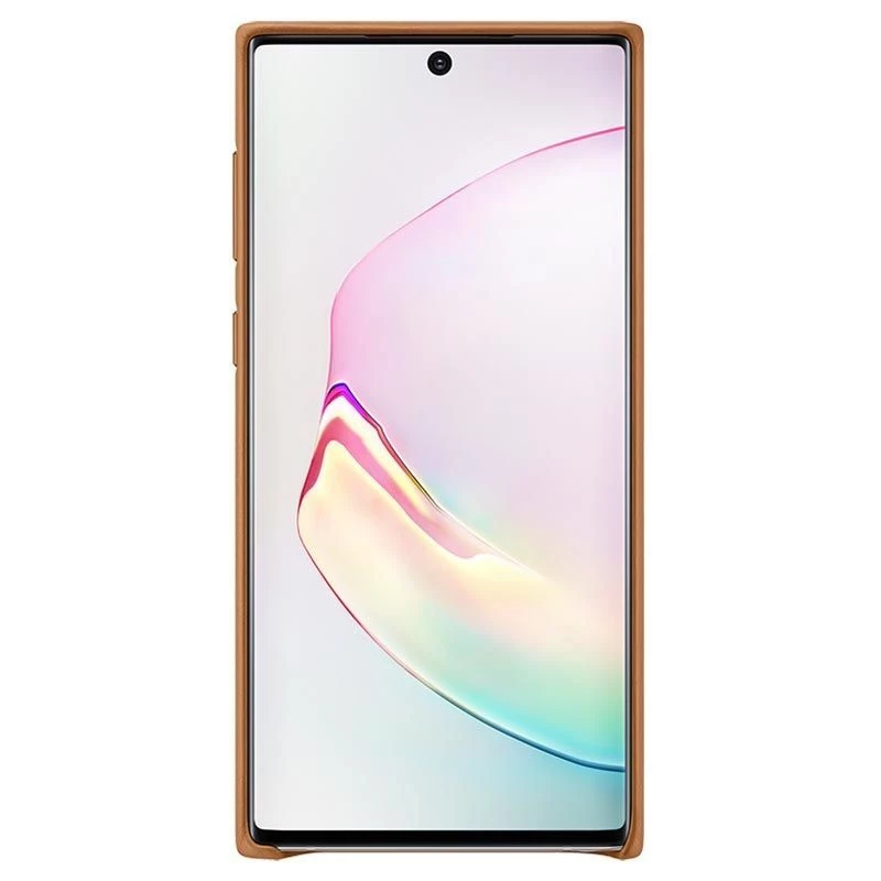 Samsung Galaxy Note 10 Lederhülle Camel