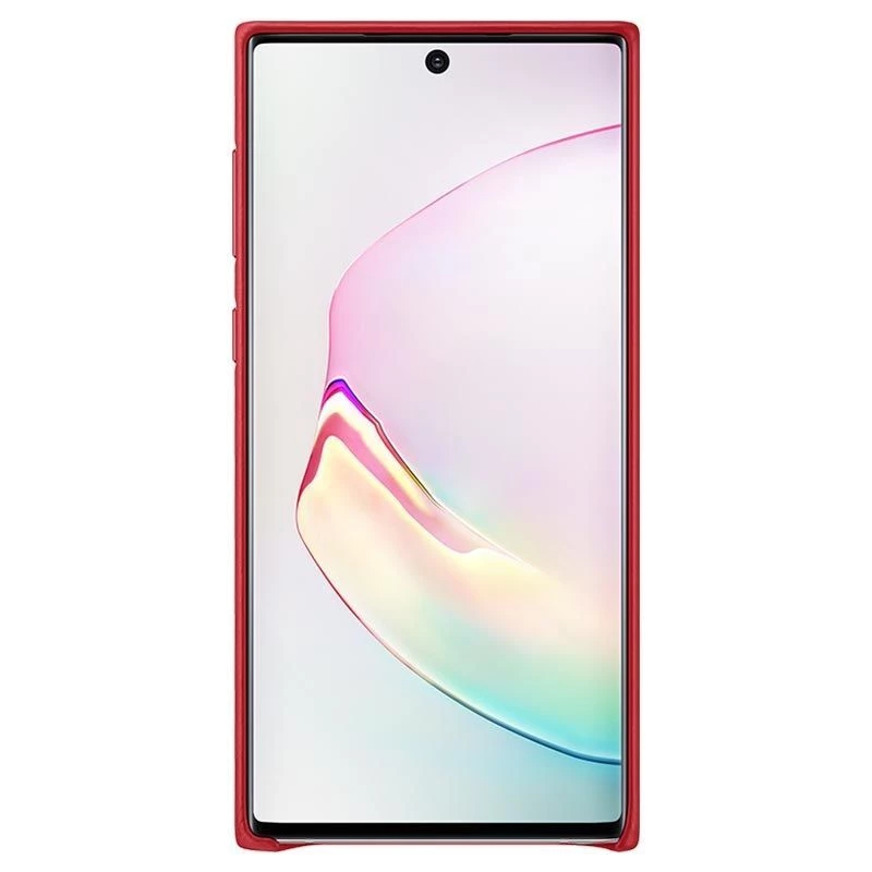 Samsung Galaxy Note 10 Lederhülle Rot