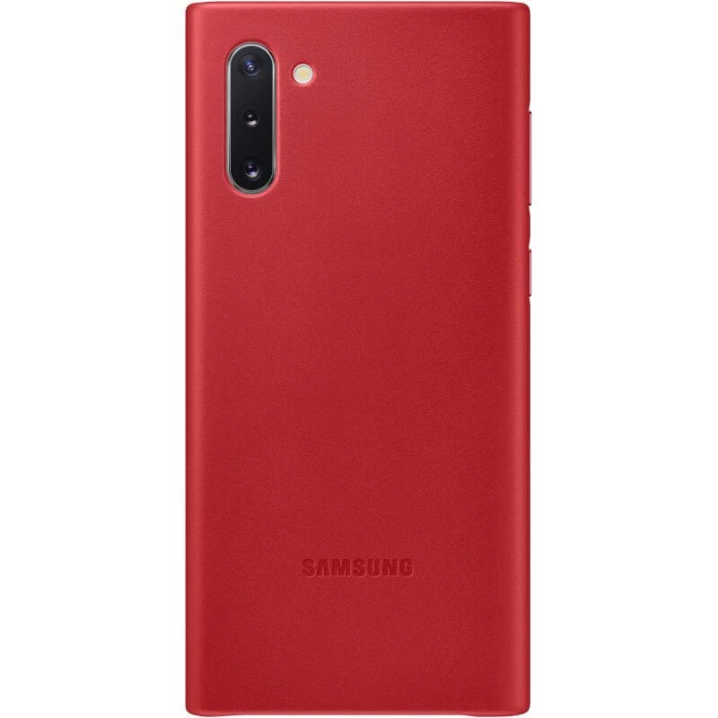 Samsung Galaxy Note 10 Lederhülle Rot