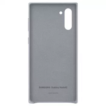 Samsung Galaxy Note 10 Lederhülle Grau