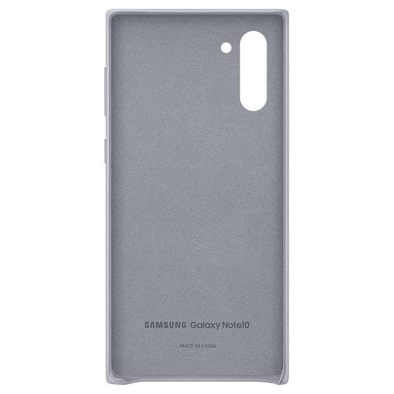Samsung Galaxy Note 10 Lederhülle Grau
