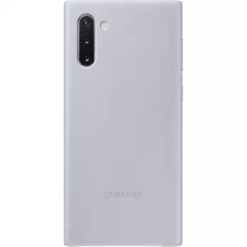 Samsung Galaxy Note 10 Lederhülle Grau