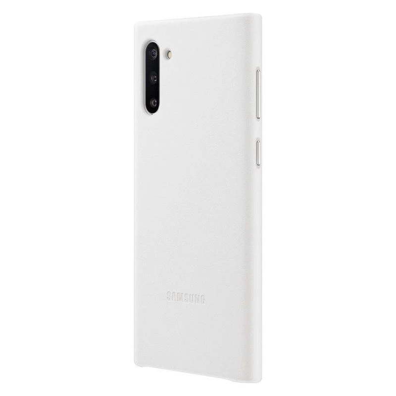 Samsung Galaxy Note10 Lederhülle Weiß