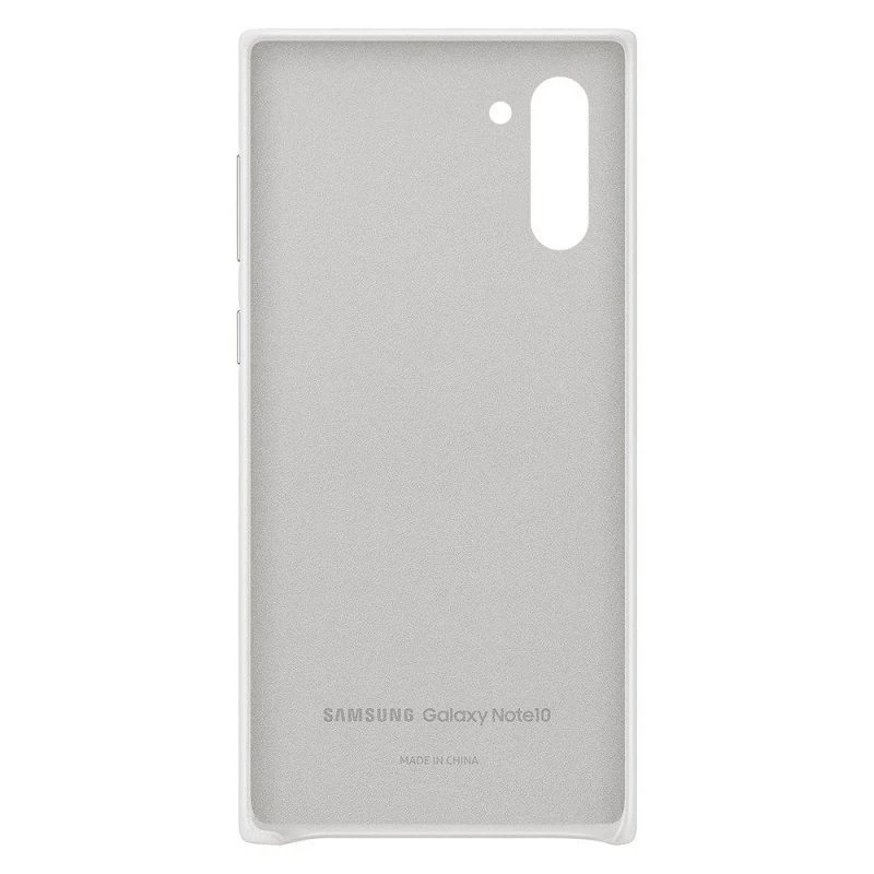 Samsung Galaxy Note10 Lederhülle Weiß