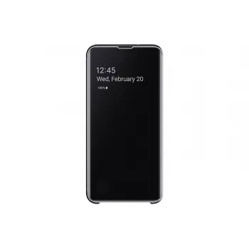 Samsung Galaxy S10+ Clear View Cover EF-ZG975CBEGW Schwarz