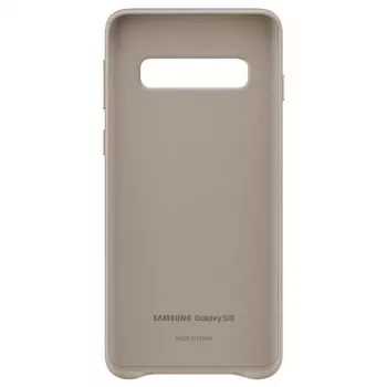 Samsung Galaxy S10 Lederhülle EF-VG973LJEGWW Grau