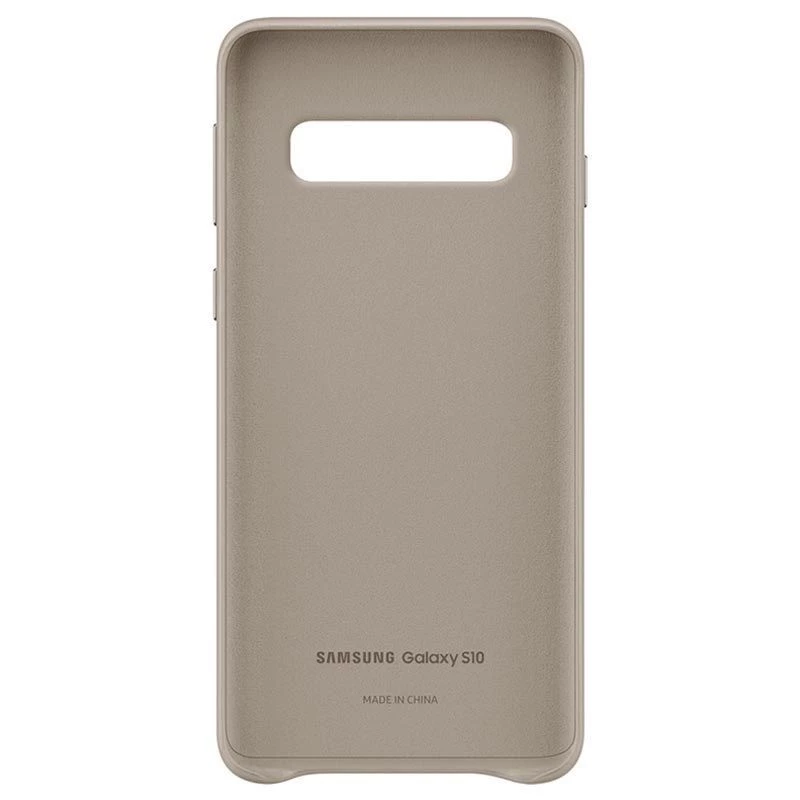 Samsung Galaxy S10 Lederhülle EF-VG973LJEGWW Grau