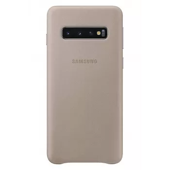Samsung Galaxy S10 Lederhülle EF-VG973LJEGWW Grau