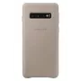 Samsung Galaxy S10 Lederhülle EF-VG973LJEGWW Grau