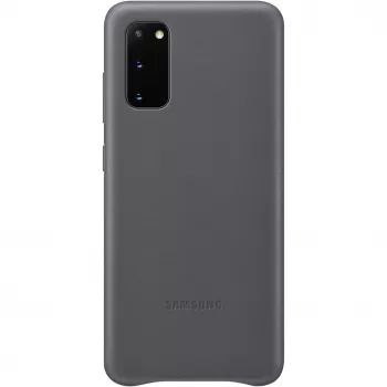 Samsung Galaxy S20 Lederhülle Grau