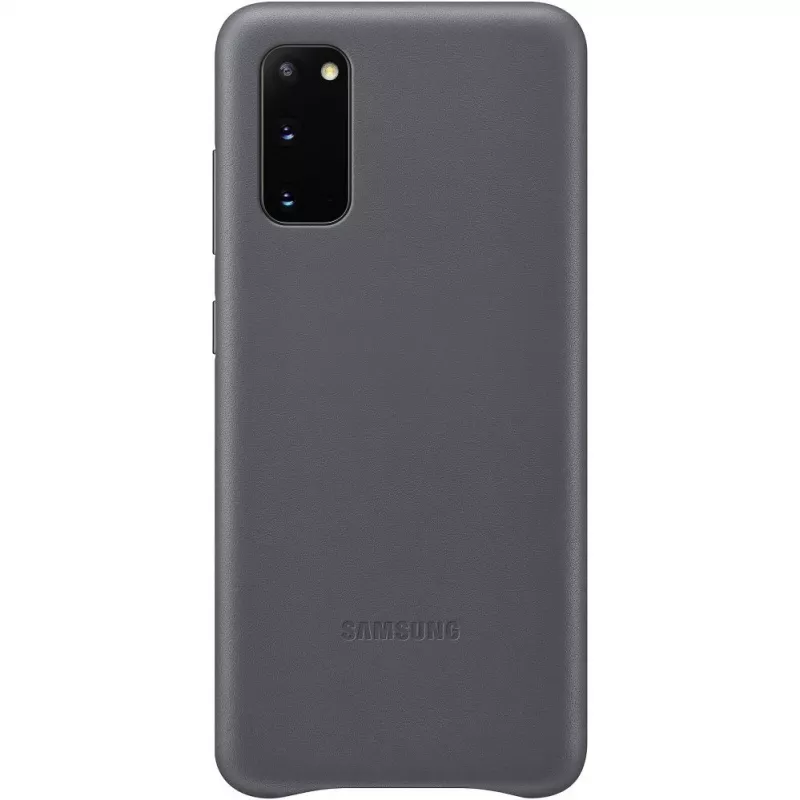 Samsung Galaxy S20 Lederhülle Grau