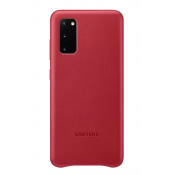 Samsung Galaxy S20 Lederhülle Rot