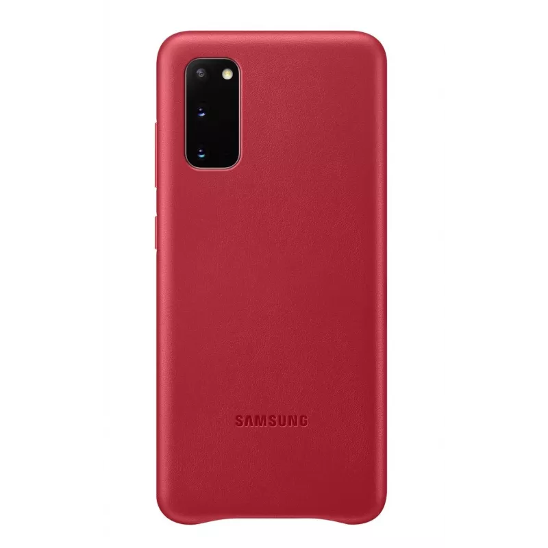 Samsung Galaxy S20 Lederhülle Rot