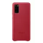Samsung Galaxy S20 Lederhülle Rot