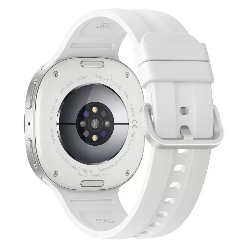 Samsung Galaxy Watch9 LTE 40mm Cream Smartwatch mit Sportband S/M