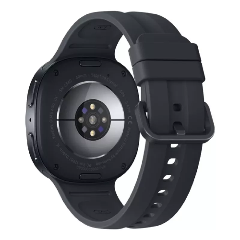 Samsung Galaxy Watch9 LTE 40mm Graphite Smartwatch, Sport Band S/M, GPS, Bluetooth, Wi-Fi