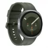Samsung Galaxy Watch9 LTE 44 mm Silver Smartwatch mit Olive Sport Band M/L