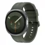 Samsung Galaxy Watch9 LTE 44 mm Silver Smartwatch mit Olive Sport Band M/L