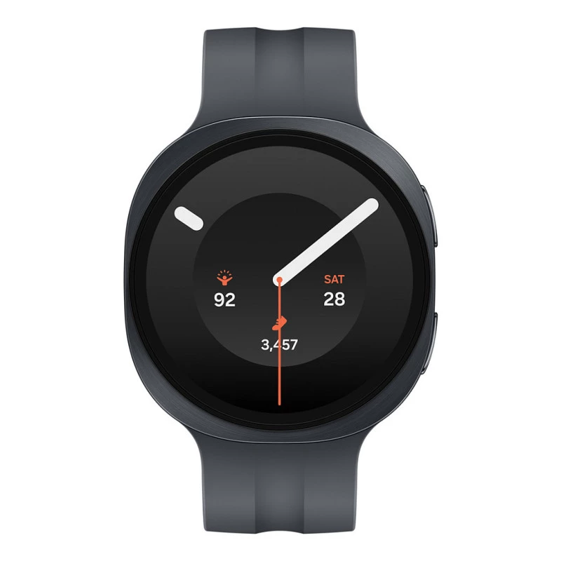 Samsung Galaxy Watch9 LTE Smartwatch 44mm Graphit & Schwarz Sportarmband M/L Super AMOLED Display