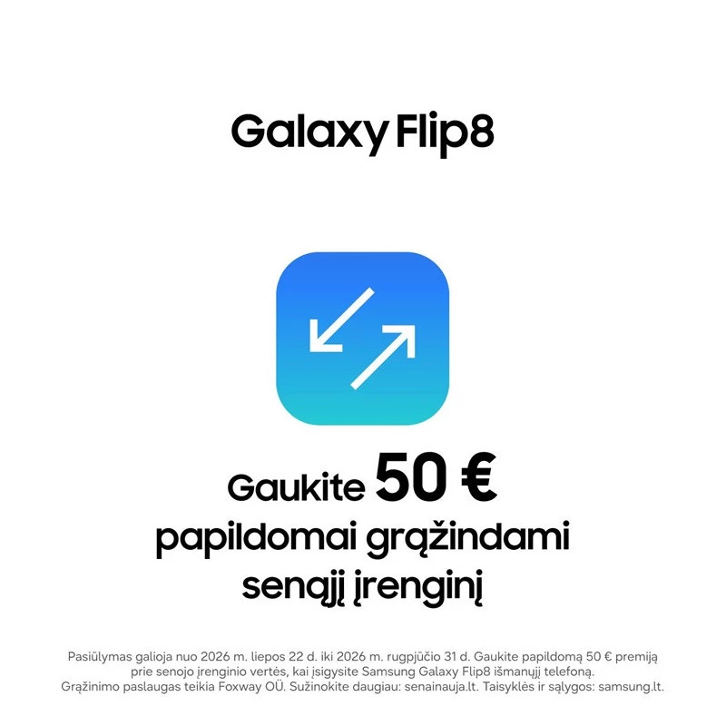 Samsung Galaxy Z Flip8 5G 256GB Cream - Faltbares Smartphone, 6,9 Zoll Dynamic AMOLED 2X, 12GB RAM, Dual SIM