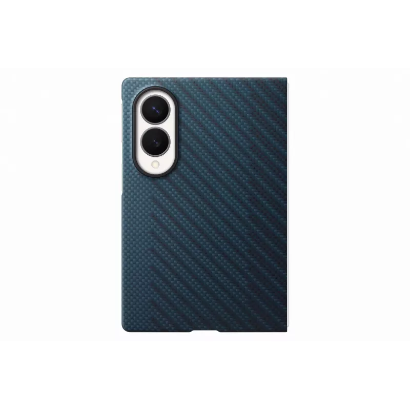 Samsung Galaxy Z Fold5 Carbon Magnet Standhülle - Marineblau (EF-KF971SNEGWW)