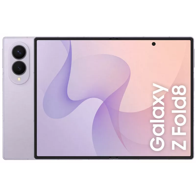 Samsung Galaxy Z Fold8 5G Smartphone - 7.6 Zoll faltbares OLED, 16GB RAM, 1TB Speicher, Dual-SIM, 4800mAh, Lavendel