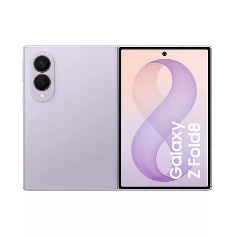 Samsung Galaxy Z Fold8 5G Smartphone, 12GB RAM, 256GB Speicher, Lavendel, 7,6 Zoll Dynamic AMOLED Display, Dual-SIM, Android