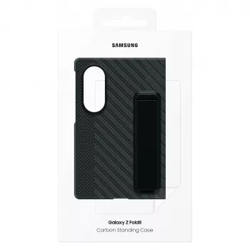 Samsung Galaxy Z Fold8 Carbon Standing Case mit Kickstand – Schwarz, EF-XF971SBEGWW