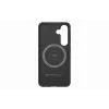Samsung GP-FPS931PGABW Enzo Aramid Case für Samsung Galaxy S25, Schwarz Silber
