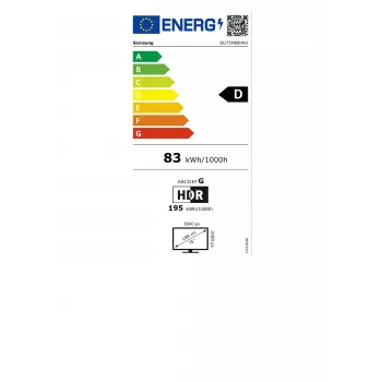 Samsung GU75M80HAUXZG 75-Zoll-4K-Ultra-HD-LED-Smart-TV (Tizen, HDR10+, 20-W-Lautsprecher, VESA 400x300)