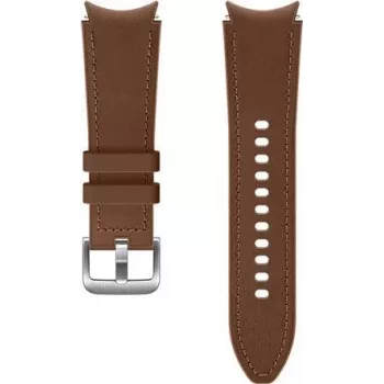 Samsung Hybrid Lederarmband (20 mm, S/M), Camel (ET-SHR88SAEGEU)