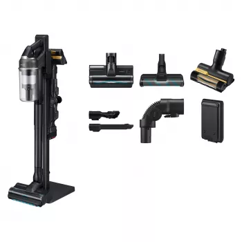 Samsung Jet 95S CompleteClean Akku-Staubsauger – VS70H28HFC/WD, Satingrau, 210 AW, 60 Min. Laufzeit, Lithium-Ionen