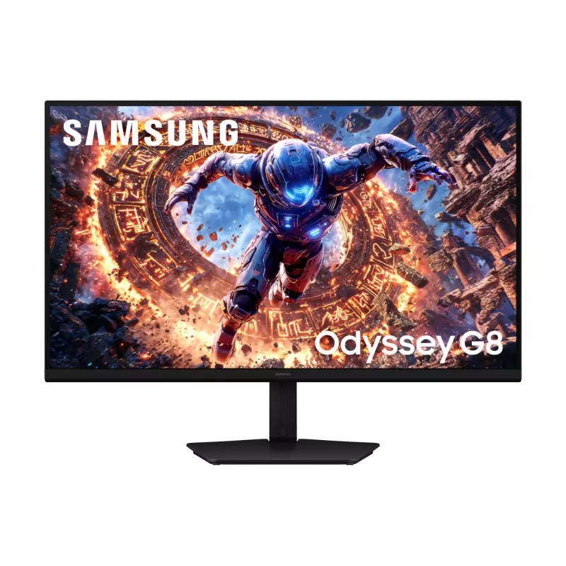 Samsung LS32HG806ESXEN Odyssey G8 32 inch 6K Ultra HD IPS 1ms 330Hz HDR Monitor mit USB-Hub, Pivot, höhenverstellbar