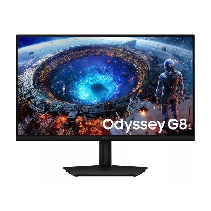 Samsung Odyssey G8 G80HF 27 Zoll 5K Dual-Mode Gaming Monitor, OLED, 180Hz, 1ms, HDMI, DP, USB Hub, Schwarz