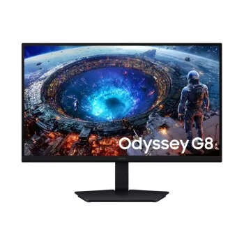 Samsung Odyssey G8 G80HF 27 Zoll 5K Dual-Mode Gaming Monitor, OLED, 180Hz, 1ms, HDMI, DP, USB Hub, Schwarz