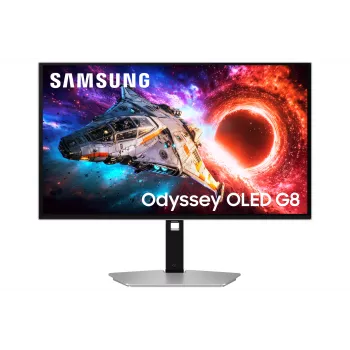 Samsung Odyssey OLED G8 S27HG800SU - G80SH Serie - 27 Zoll 4K UHD Gaming Monitor, 240Hz, 0,03ms, QD-OLED, DisplayHDR 400 True Black, AMD FreeSync Premium Pro