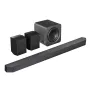 Samsung Q-Series HW-Q990H 11.1.4-Kanal Soundbar-System mit kabellosem Subwoofer und Rear-Lautsprechern, Schwarz